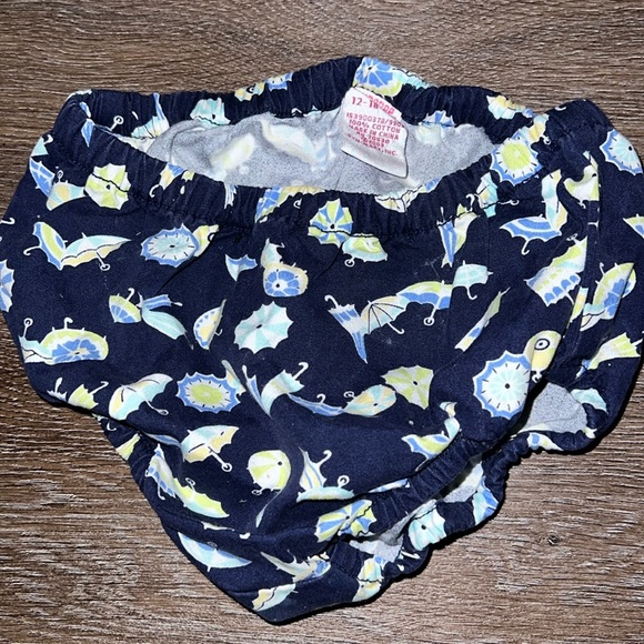 Gymboree Vacation Time 12-18 months diaper cover only VGUC. Vintage print. - Picture 1 of 1